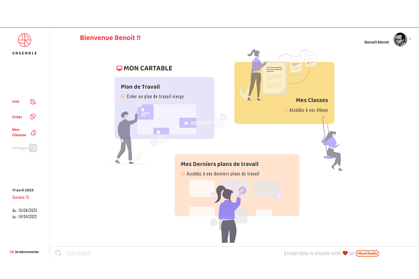 Ensemble home page