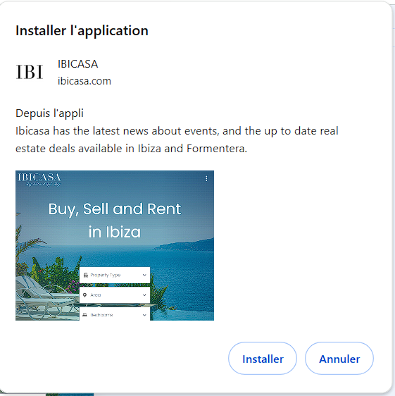 IBICASA Install